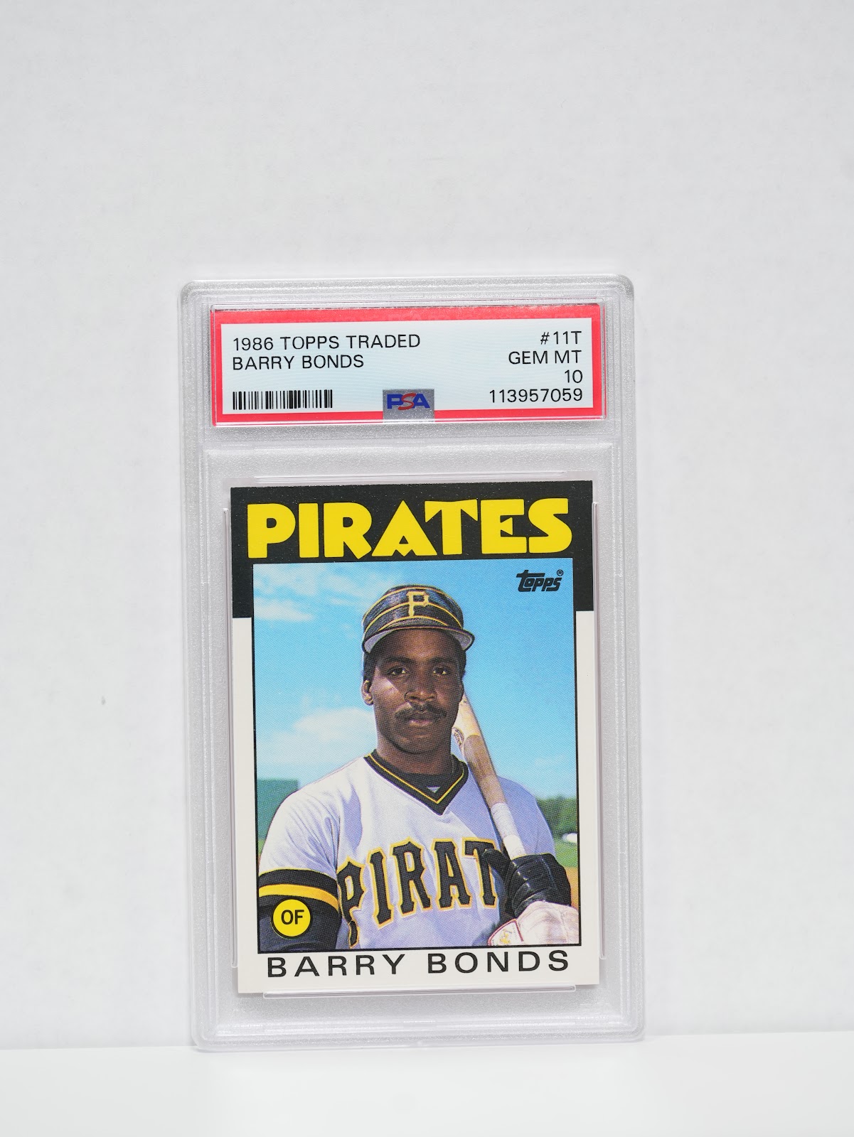 1986 Topps Traded Barry Bonds Rookie #11T