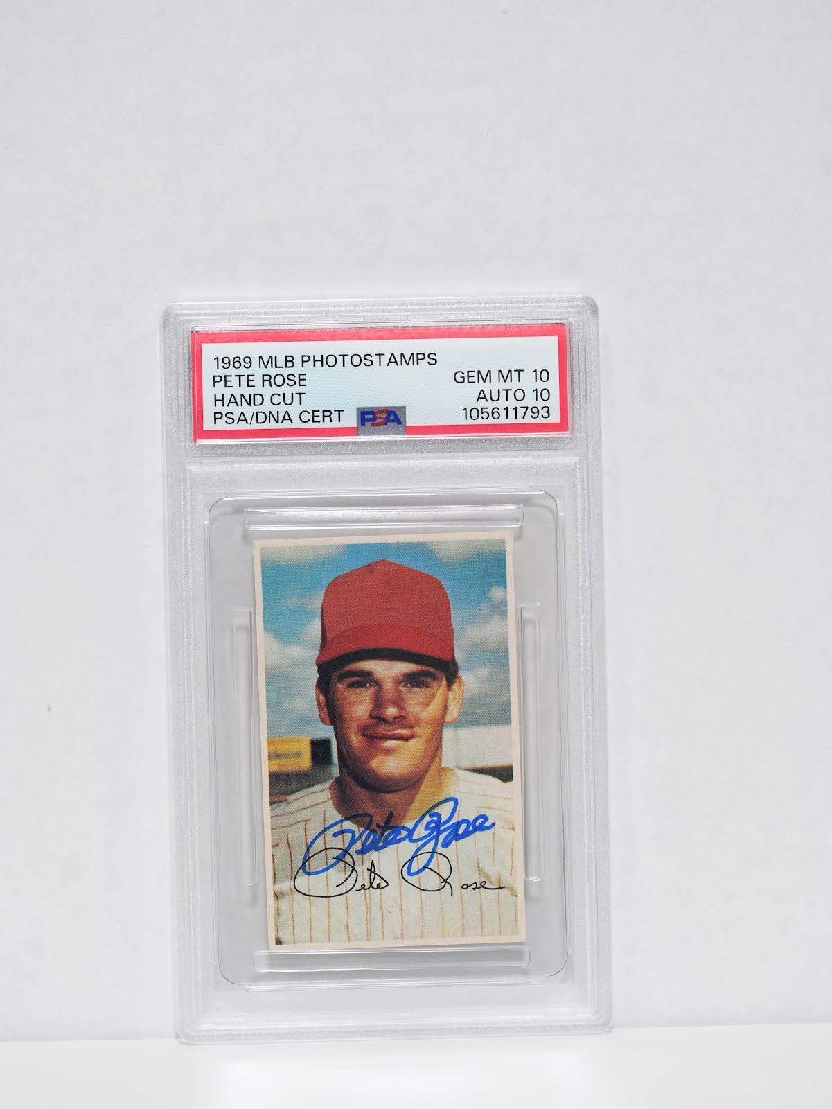 1969 MLB Photostamps Pete Rose