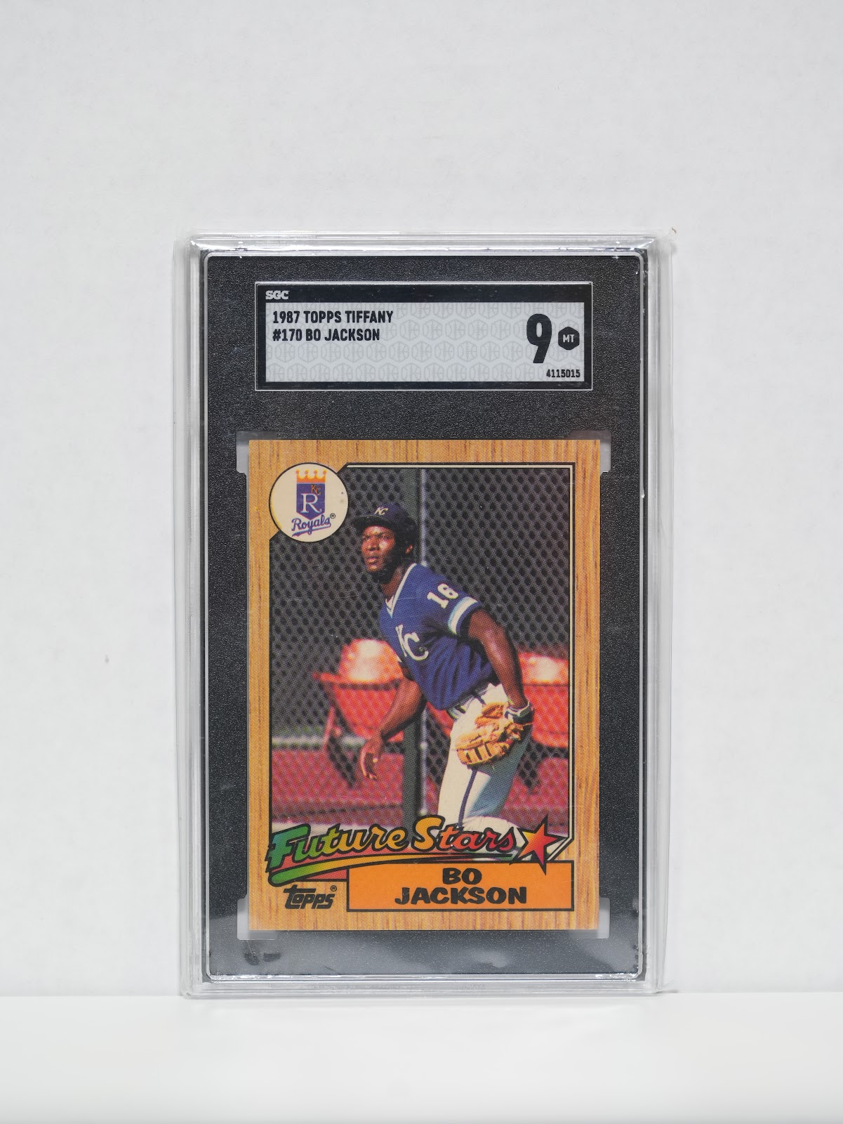 1987 Topps Tiffany #170 Bo Jackson