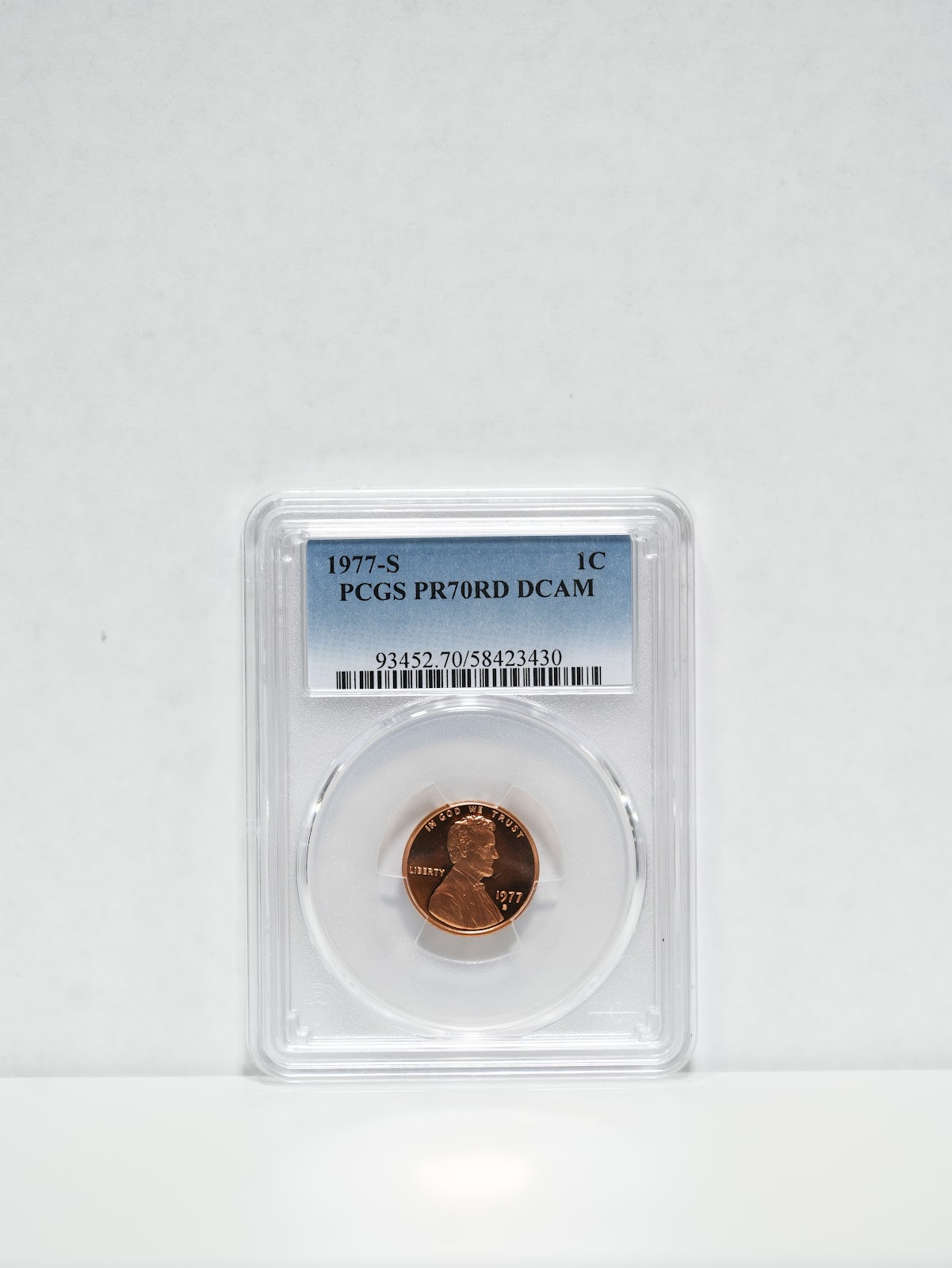 1977-S Lincoln Memorial Cent