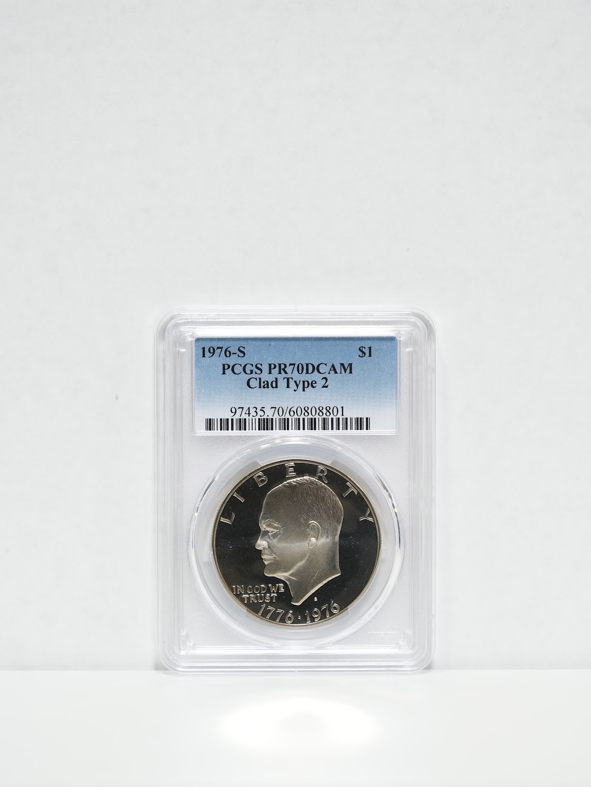 1976-S Eisenhower Bicentennial Dollar